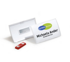 DURABLE Namensschild Click Fold mit Magnet, 40x75mm 10 Stk., 8212/19