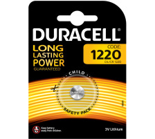 DURACELL Lithiumbatterie CR1220 3V Lithium B1 1 Stk., 4-030305