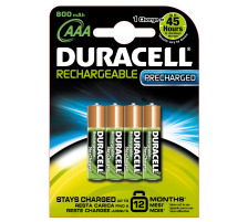 DURACELL StayCharged Akkus AAA, 800 mAh 4 Stck, HK03DX