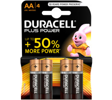 DURACELL Pile Plus Power AA, LR6, 1.5V 4 pcs., MN1500