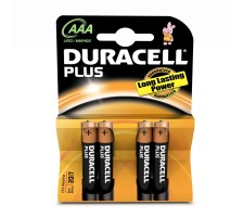 DURACELL Pile Plus Power AAA, LR03, 1.5V 4 pcs., MN2400