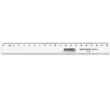 DUX Flachlineal SCOLA 20cm Polystyrol, 81/20