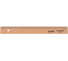 DUX Holzlineal 30cm unlackiert, 9063