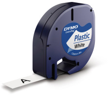 DYMO Schriftband LetraTag weiss Plastik 12mmx4m, S0721660