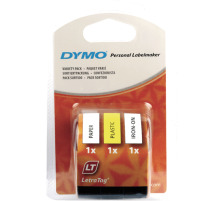 DYMO Schriftband LetraTag 3-farbig 12mmx4m, S0721800