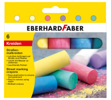 EBERHARD FABER Strassenkreide 6 Farben ass. Etui, 526506