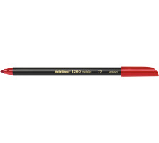 EDDING Faserschreiber 1200 1-3mm rot, 1200-72