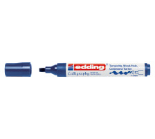 EDDING Permanent Marker 1455 5mm blau, 1455-17