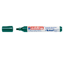 EDDING Permanent Marker 1455 5mm grn, 1455-25