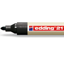 EDDING Permanent Marker 21 1.5-3mm schwarz, 4-21001