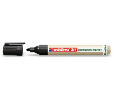 EDDING Permanent Marker 21 1.5-3mm schwarz, 4-21001