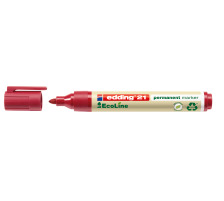 EDDING Permanent Marker 21 1.5-3mm rot, 4-21002