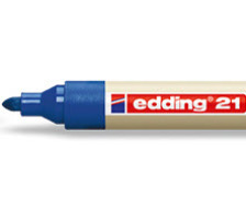 EDDING Permanent Marker 21 1.5-3mm blau, 4-21003