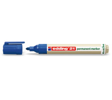 EDDING Permanent Marker 21 1.5-3mm blau, 4-21003