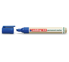 EDDING Permanent Marker 22 1.0-5.0mm blau, 4-22003