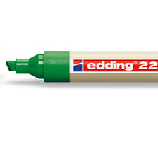 EDDING Permanent Marker 22 1.0-5.0mm grn, 4-22004