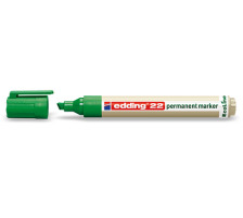 EDDING Permanent Marker 22 1.0-5.0mm grn, 4-22004