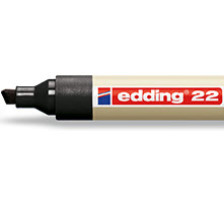 EDDING Permanent Marker 22 1.0-5.0mm 4-farbig ass., 4-22-4