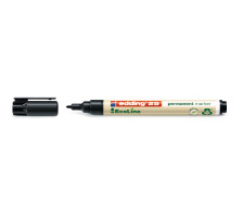 EDDING Permanent Marker 25 EcoLine schwarz, 002919-01