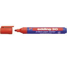 EDDING Permanent Marker 30 rot, 30-2