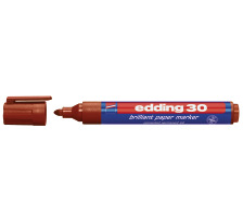 EDDING Permanent Marker 30 1,5-3mm braun, 30-7