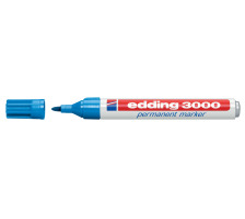 EDDING Permanent Marker 3000 1,5-3mm hellblau, 3000-010