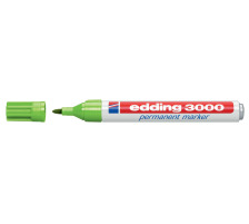 EDDING Permanent Marker 3000 1,5-3mm hellgrn, 3000-11