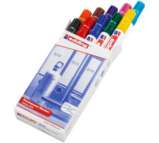 EDDING Permanent Marker 3000 1,5-3mm 10 Farben ass., 3000-999