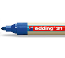 EDDING Flipchart Marker 31 1.5-3mm blau, 4-31003