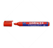 EDDING Permanent Marker 33 rot, 33-2