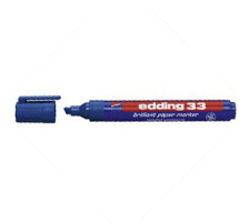 EDDING Permanent Marker 33 blau, 33-3