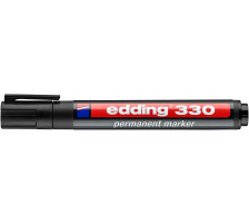 EDDING Permanent Marker 330 1-5mm schwarz, 330-001