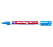 EDDING Permanent Marker 400 1mm bleu clair, 400-10