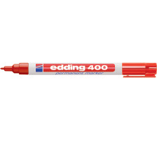 EDDING Permanent Marker 400 -1mm rot, 400-2