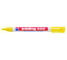 EDDING Permanent Marker 400 1mm jaune, 400-5