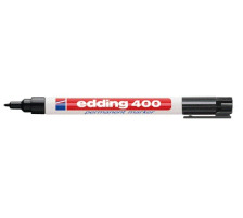 EDDING Permanent Marker 400 1mm schwarz Blister, 400-1BL