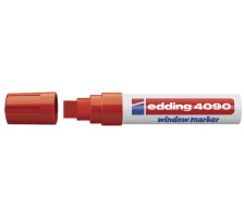 EDDING Windowmarker 4090 4-15mm rouge, 4090-2