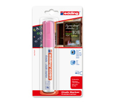 EDDING Chalk Marker 4090 4-15mm BLI-6 neonrose, 4090BLI69