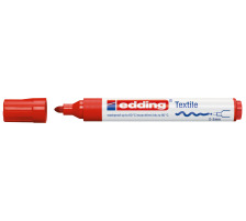 EDDING Textil-Marker 4500 2-3mm rouge, 4500-2