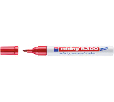 EDDING Permanent Marker 8300 1,5-3mm rot, 4-8300002