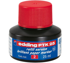 EDDING Encre 25ml rouge, PTK-25-2