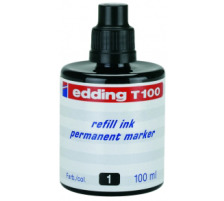 EDDING Encre 100ml noir, T-100-1