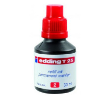 EDDING Nachflltuschen T25 rot 30ml, T25-002