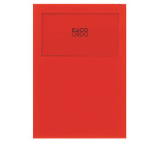 ELCO Dossier Ordo Classico A4 rouge int., s. lignes 100 pcs., 29469.92