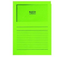 ELCO Dossier Ordo 120g A4 vert, fentre 100 pcs., 29489.62