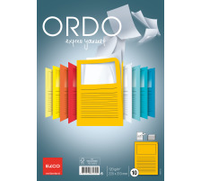 ELCO Dossier Ordo 120g A4 dor, fentre 10 pcs., 73695.42