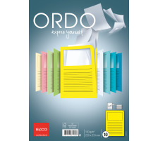 ELCO Dossier Ordo 120g A4 jaune, fentre 10 pcs., 73695.72