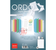 ELCO Sichthlle Ordo transparent A4 weiss 10 Stck, 73696.14