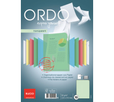 ELCO Sichthlle Ordo transparent A4 grn 10 Stck, 73696.64