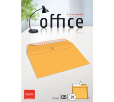 ELCO Enveloppe Office s/fentre C5 120g, jaune 25 pcs., 74471.72